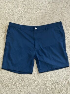 Bonobos Golf Shorts Mens Size 42 Blue 8 Inch Inseam Performance